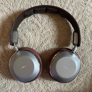 Shinola Canfield Leather Over-ear Headphones Cognac One Size